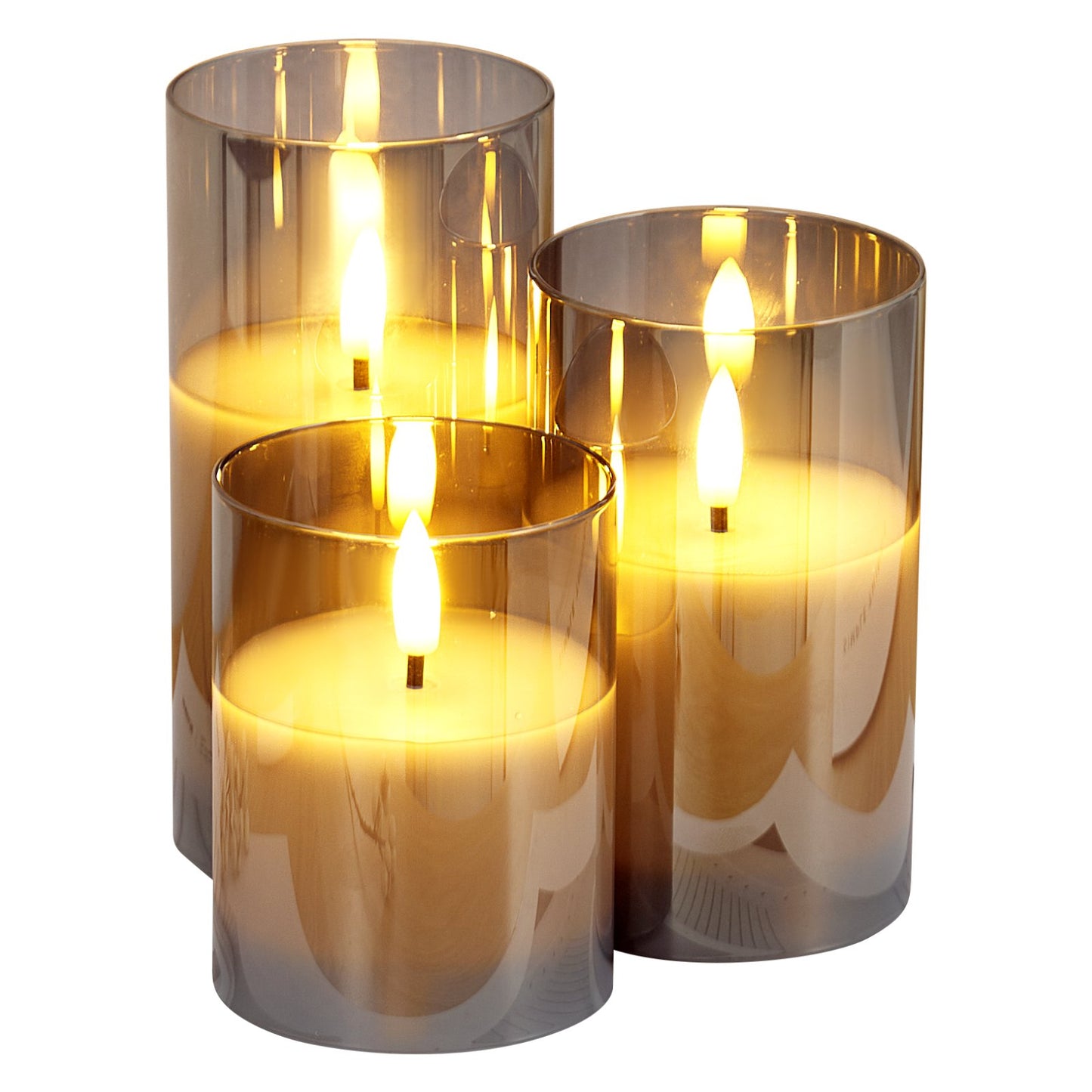 Flameless LED Candles 3-Pack – Safe Flickering Glow