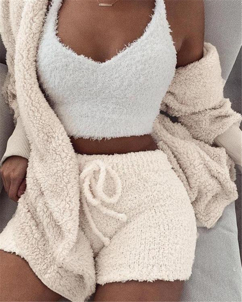 Women's 3-Piece Cozy Loungewear Set