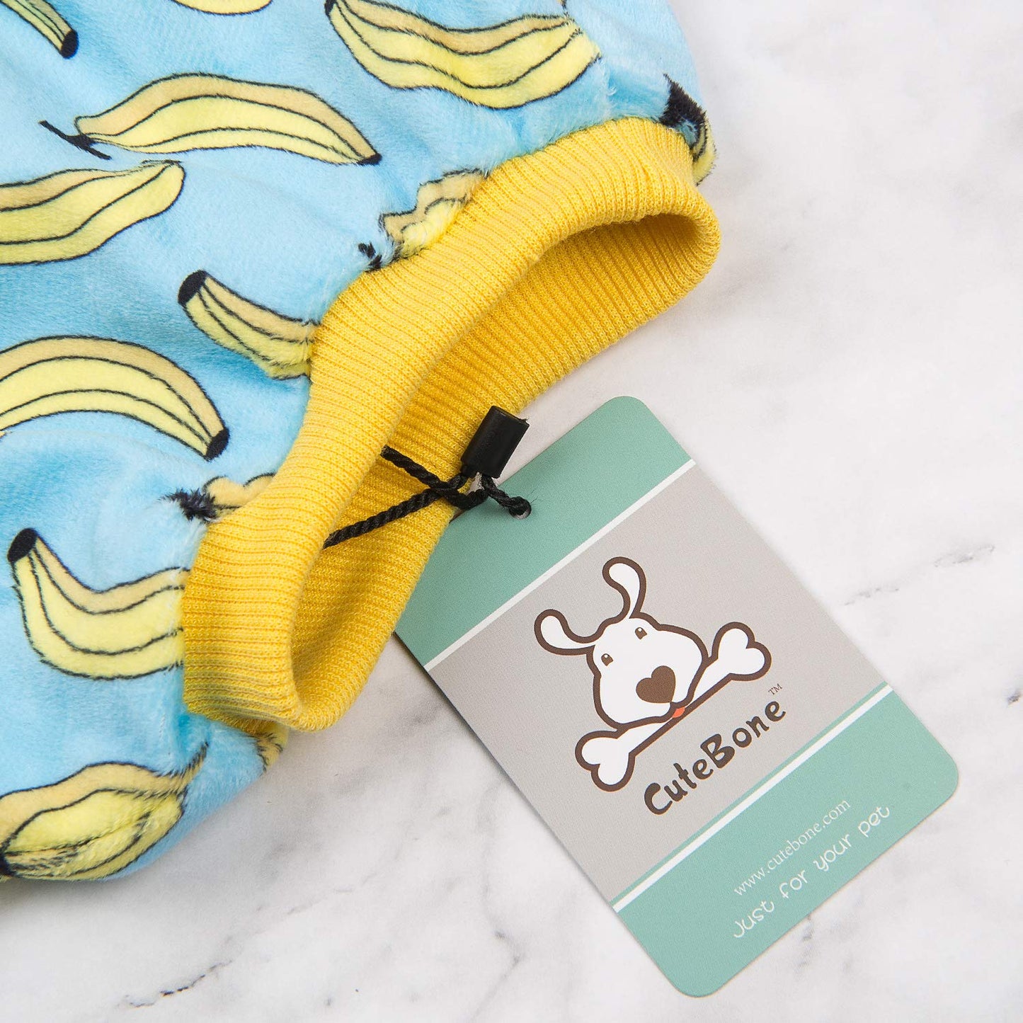 Banana Pet Pajamas – Fun Cozy Onesie