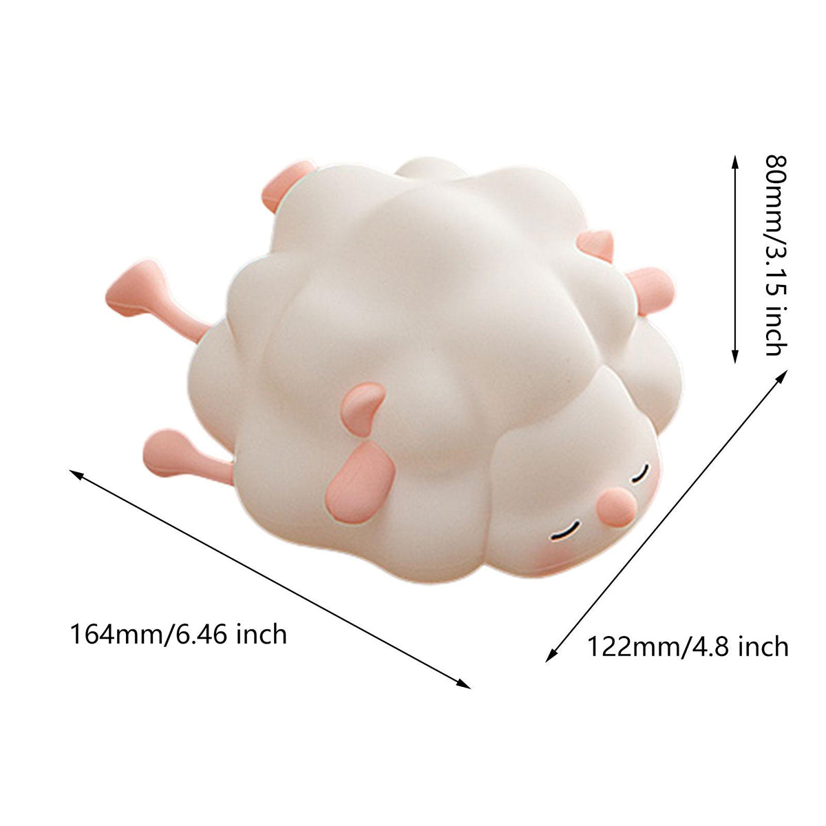 Night Light For Kids Silicone Cloud