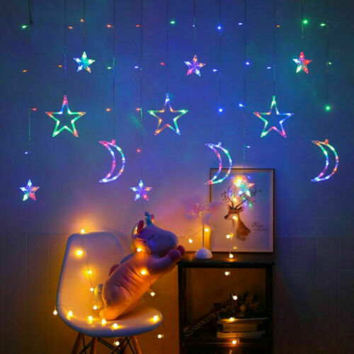 LED Fairy Curtain Lights – Twinkling Decor