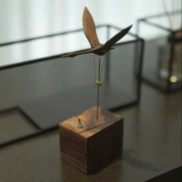 Floating Wooden Manta Ray Decor – Unique Accent