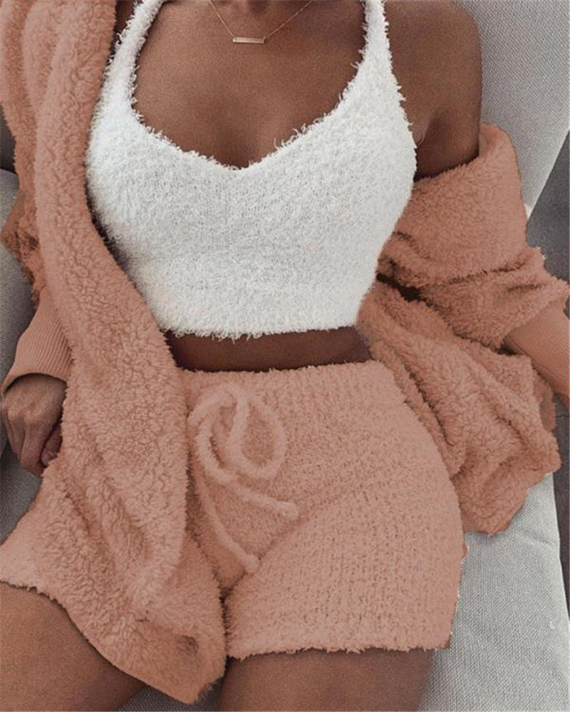 Women's 3-Piece Cozy Loungewear Set
