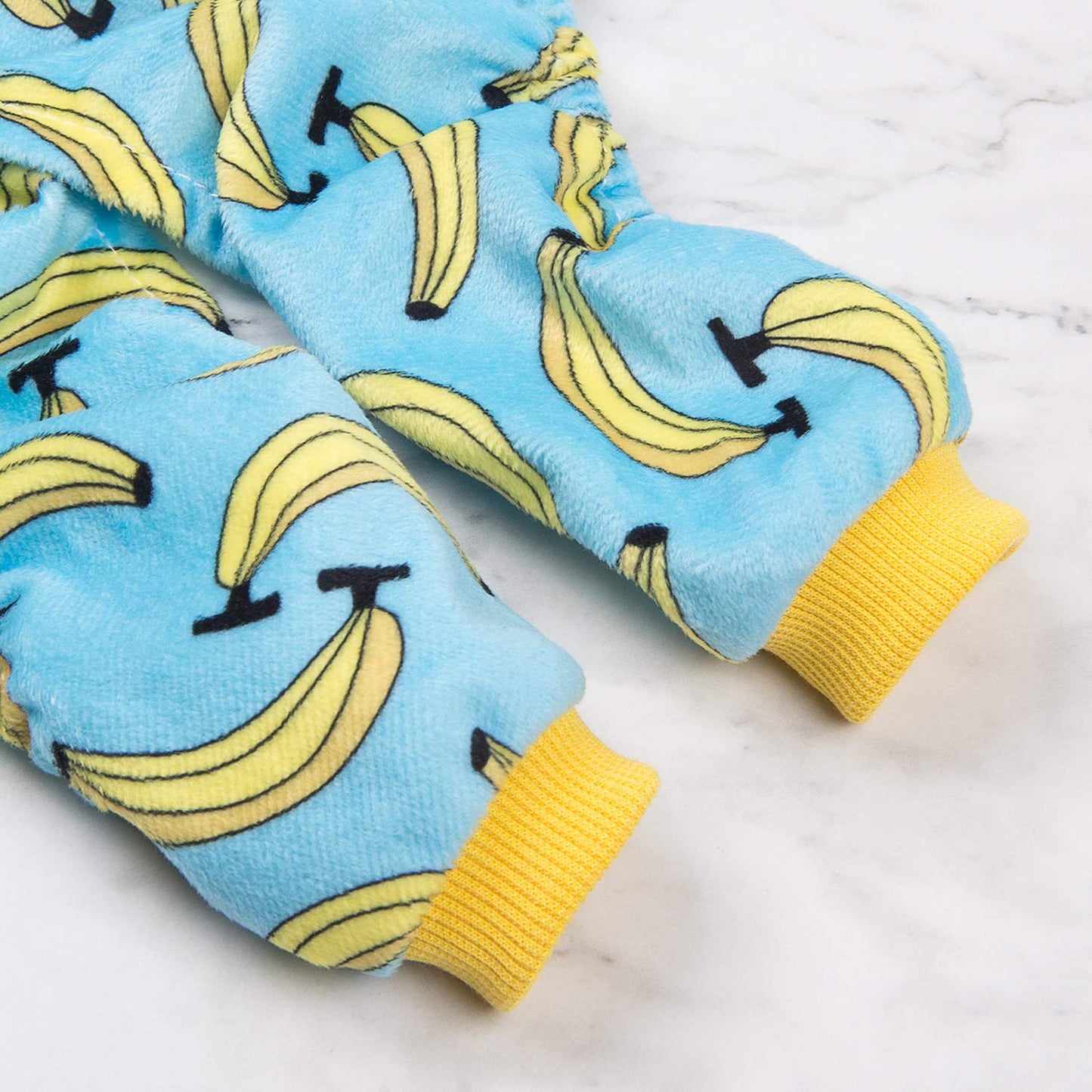 Banana Pet Pajamas – Fun Cozy Onesie
