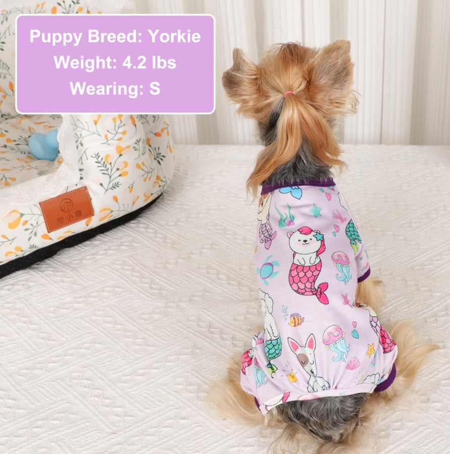 Mermaid Pet Pajamas – Adorable Sleepwear