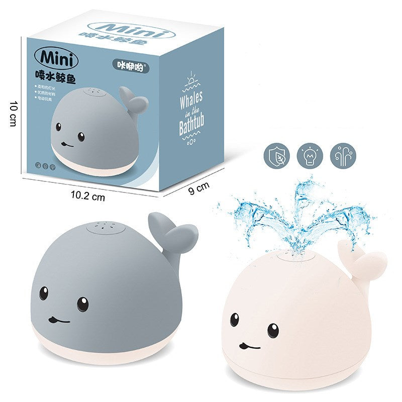 Floating Whale Bath Toy – Light-Up Sprayer