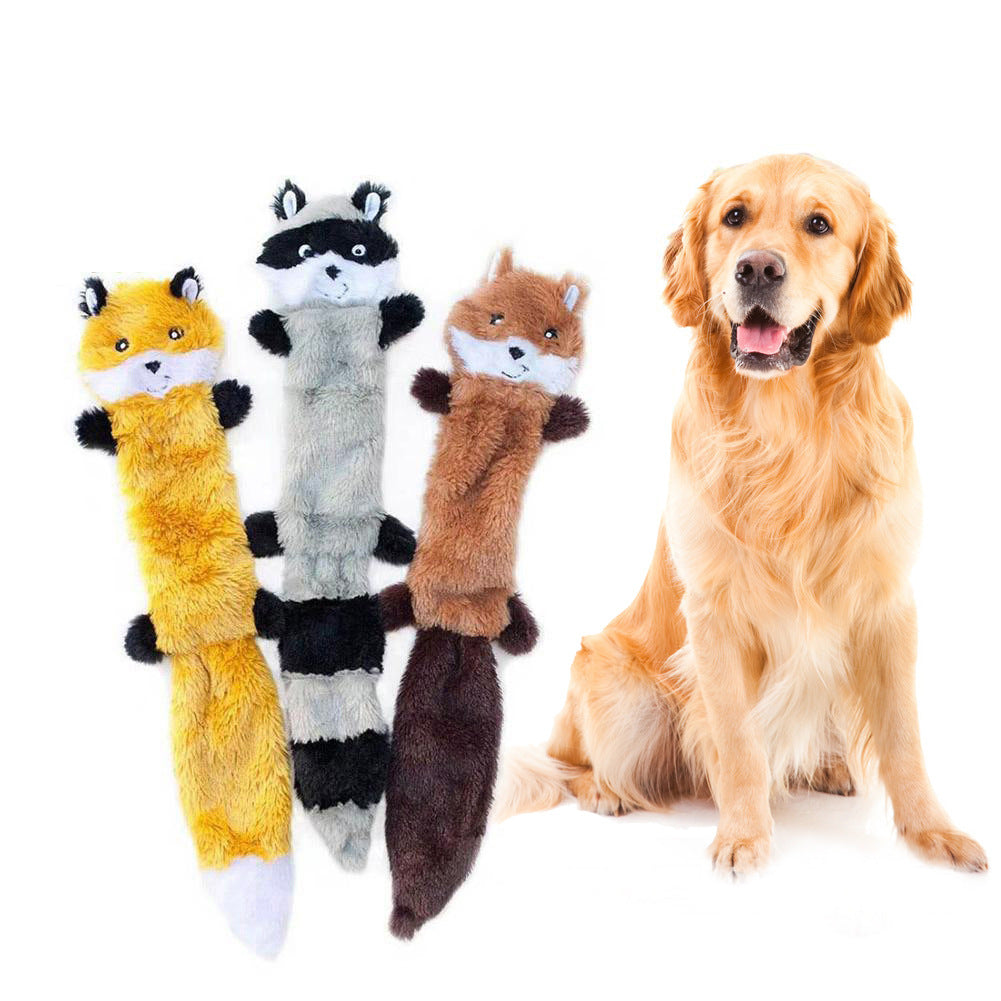 Stuffed Plush Dog Toy – Fun Chew Companion