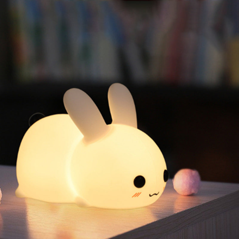 Cute Bunny Silicone Night Light