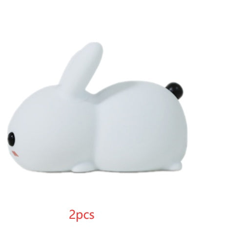 Cute Bunny Silicone Night Light