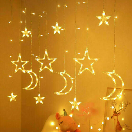 LED Fairy Curtain Lights – Twinkling Decor