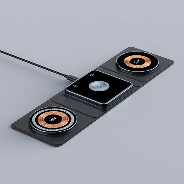 3-in-1 Magnetic Charger – Fast Wireless Station