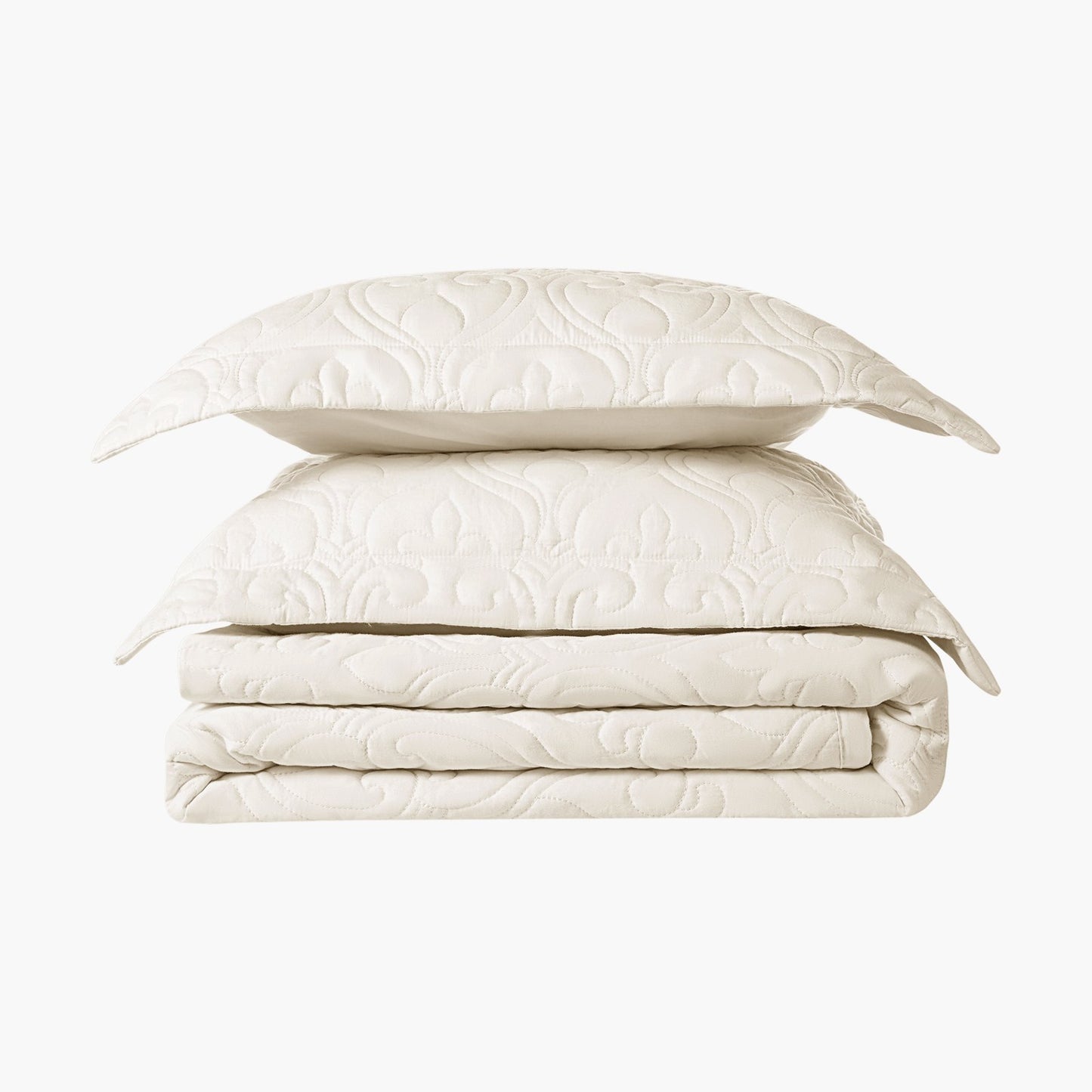 King Quilted Bedspread Set – Luxe Comfort