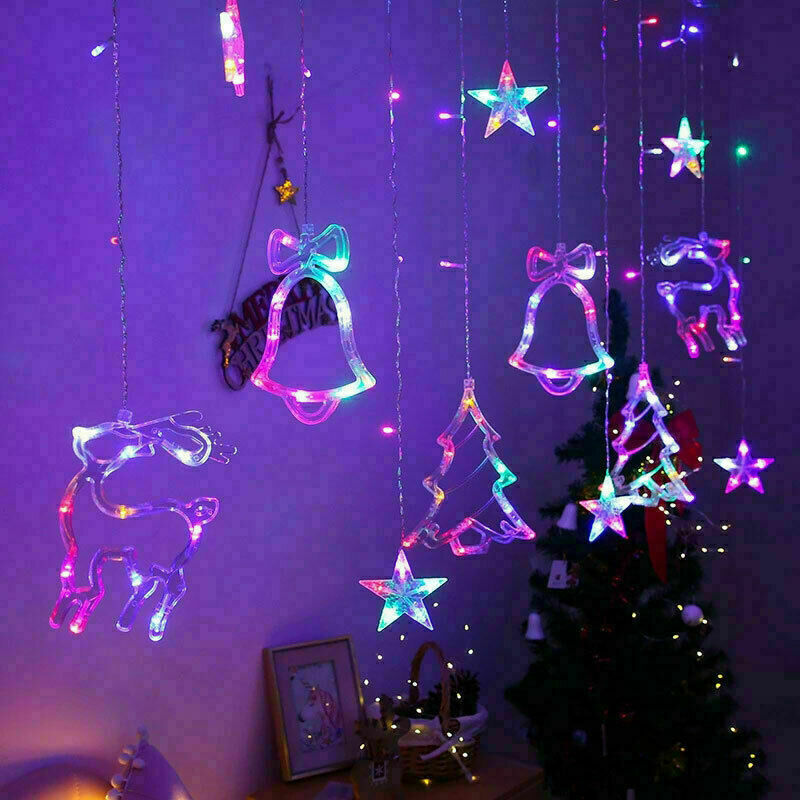 LED Fairy Curtain Lights – Twinkling Decor