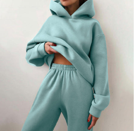 Women's Casual Two-Piece Tracksuit – Cozy & Stylish Lounge Set