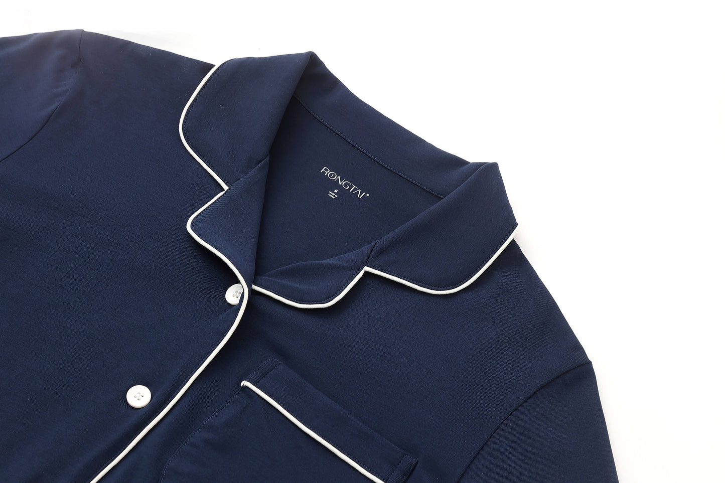 Soft Button-Up Women's Pajamas – Elegant Comfort