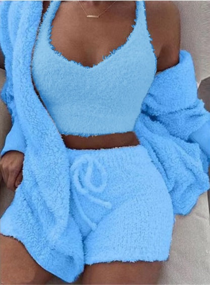 Women's 3-Piece Cozy Loungewear Set