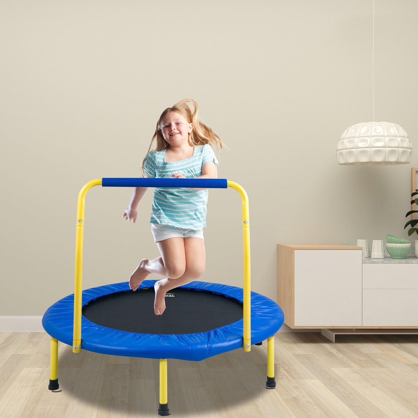 3FT Trampoline Indoor/Outdoor for Toddlers, Foldable