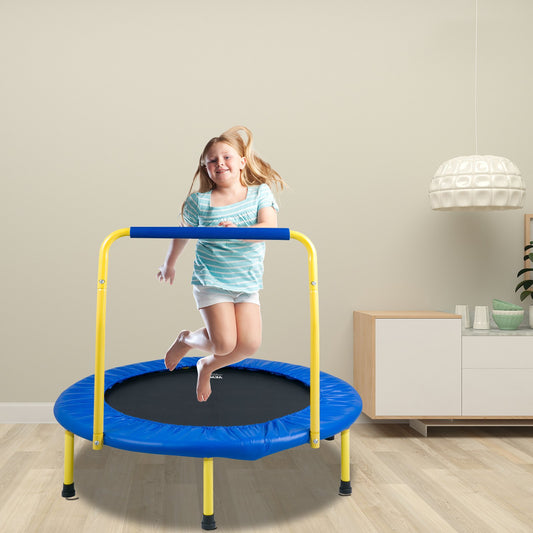 3FT Trampoline Indoor/Outdoor for Toddlers, Foldable