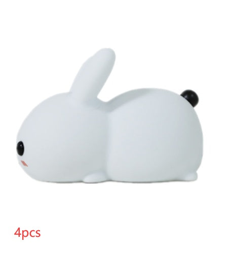 Cute Bunny Silicone Night Light