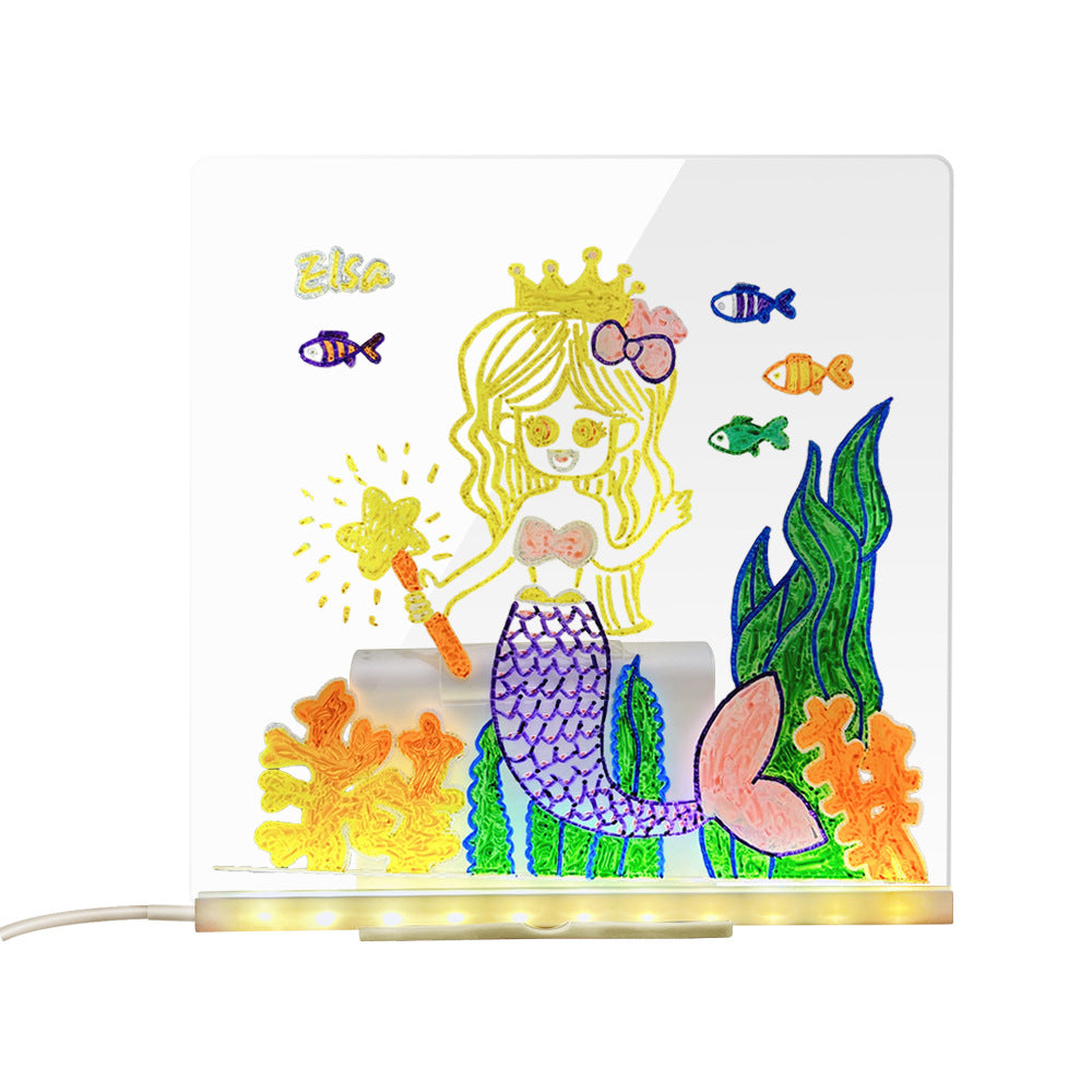 LED Drawing Board – Creative Light-Up Art Pad