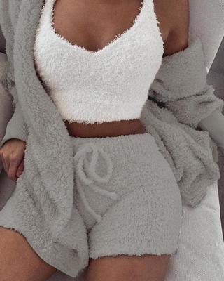 Women's 3-Piece Cozy Loungewear Set