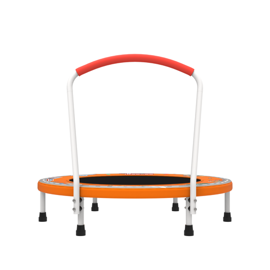 36inch Mini Trampoline For Kids Ages 1-6 Indoor Outdoor Trampoline With Handle  For Kids