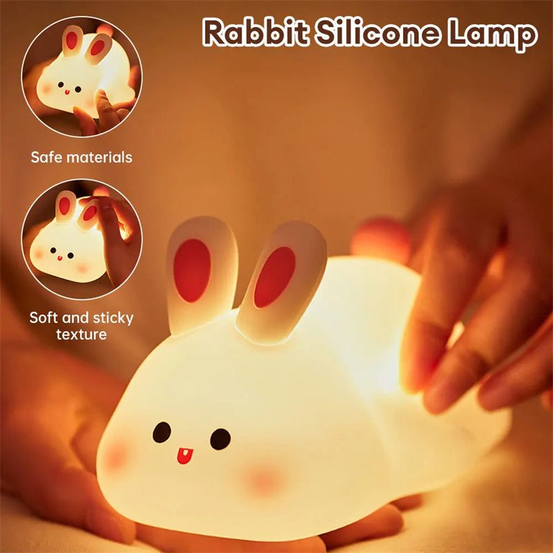 Squeeze Bunny Night Light