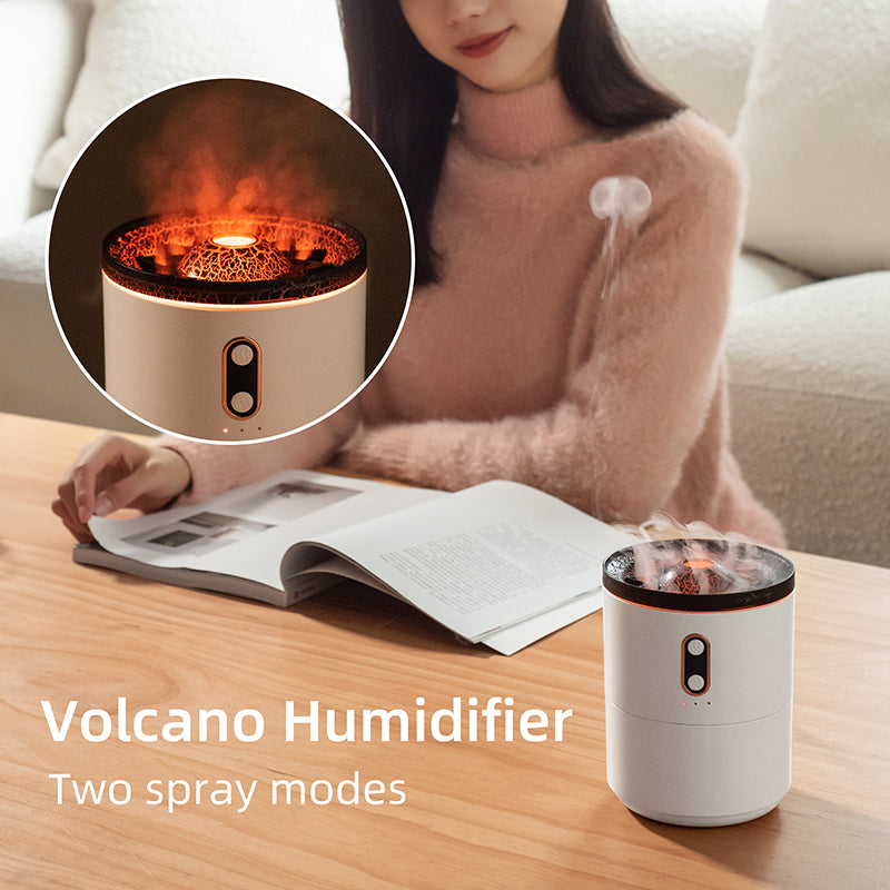 Volcanic Flame Diffuser – Relaxing Aroma Mist