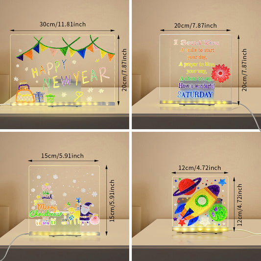 LED Drawing Board – Creative Light-Up Art Pad