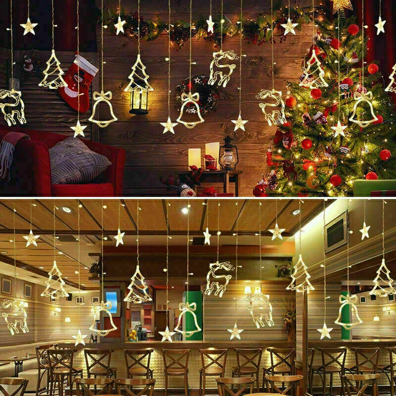 LED Fairy Curtain Lights – Twinkling Decor