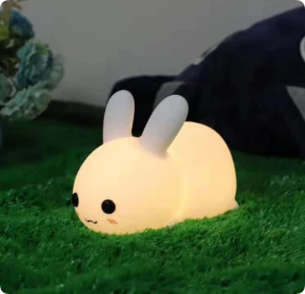 Cute Bunny Silicone Night Light