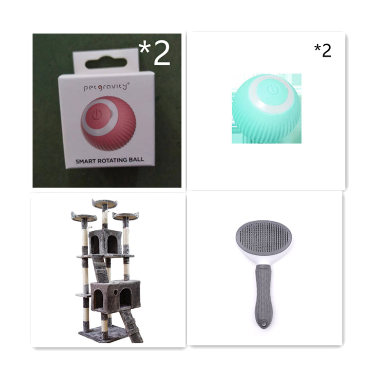 Smart Rolling Cat Ball – Interactive Play