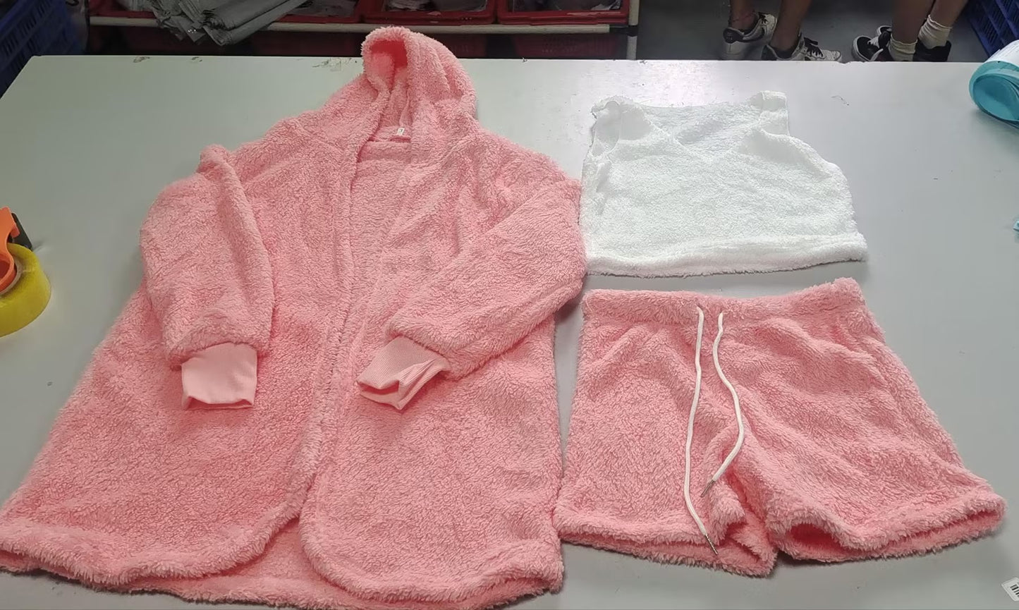 Women's 3-Piece Cozy Loungewear Set