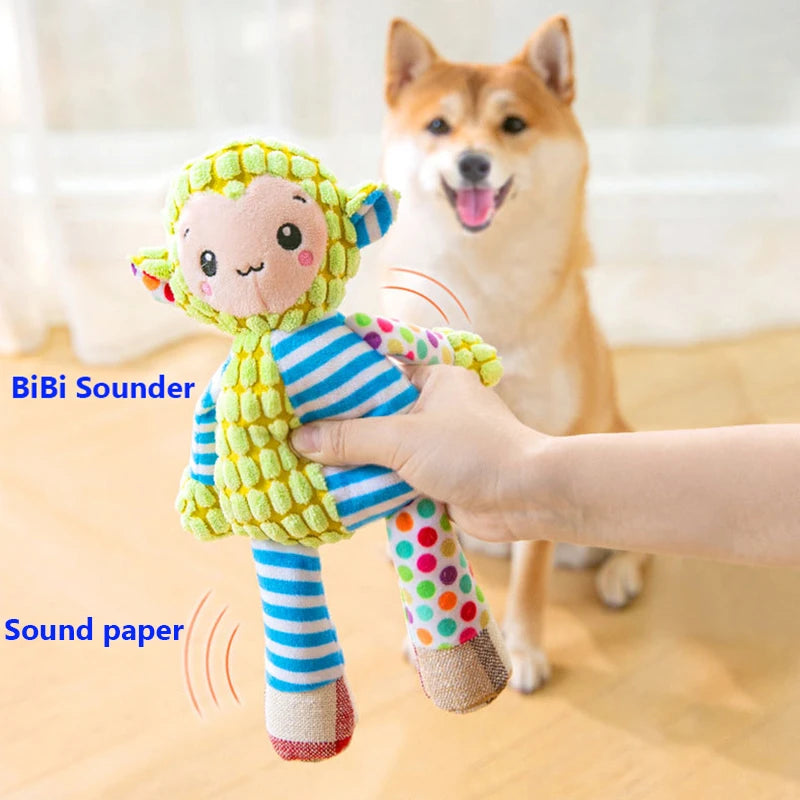 Bite-Guard Interactive Squeak ‘n’ Chew Pet Toy