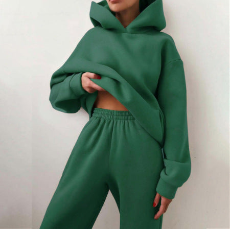 Women's Casual Two-Piece Tracksuit – Cozy & Stylish Lounge Set