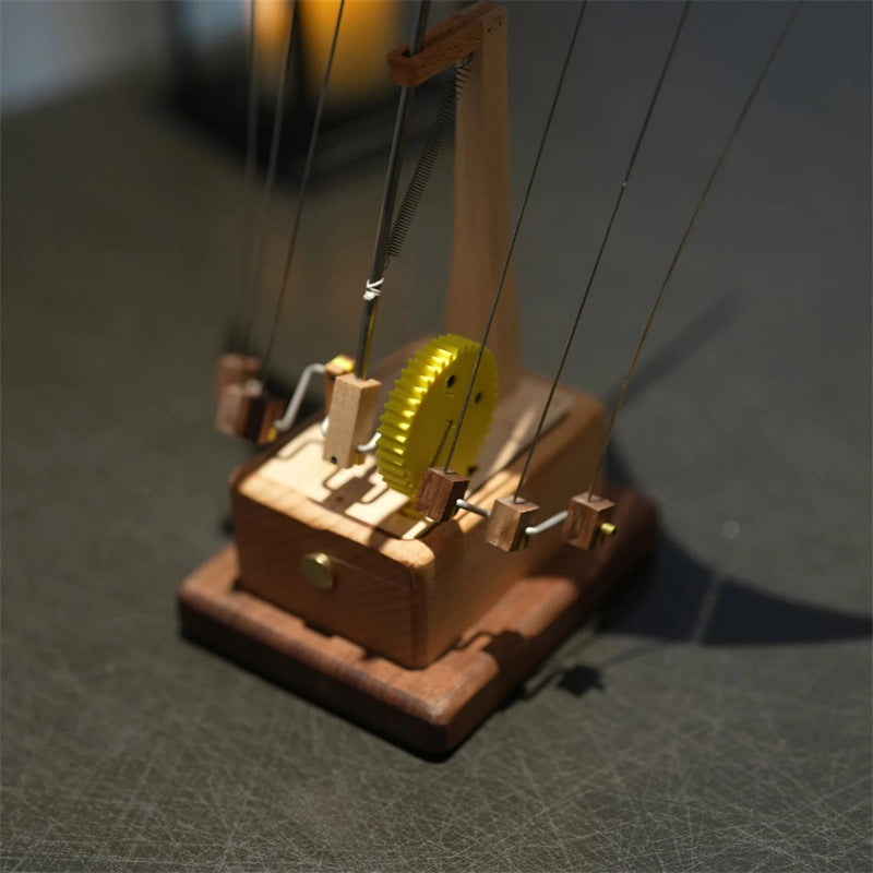 Floating Wooden Manta Ray Decor – Unique Accent