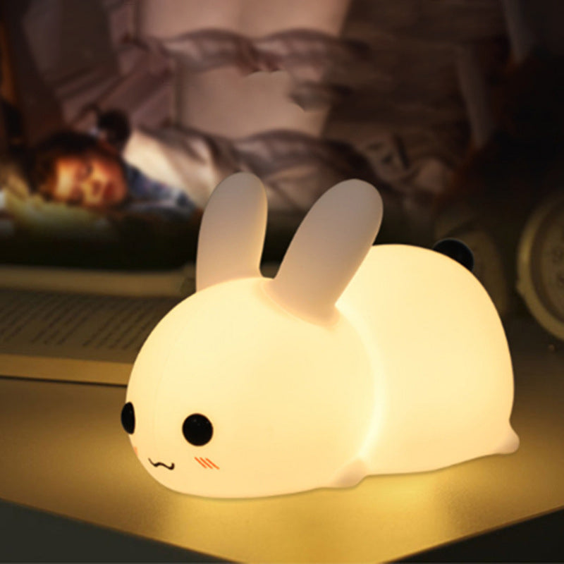 Cute Bunny Silicone Night Light