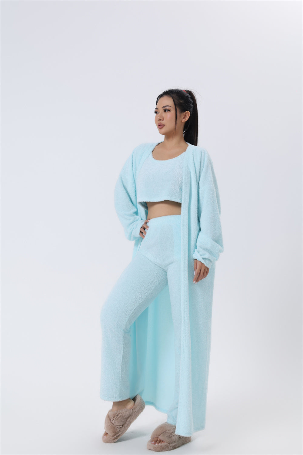 3-Piece Cozy Lounge Pajama Set