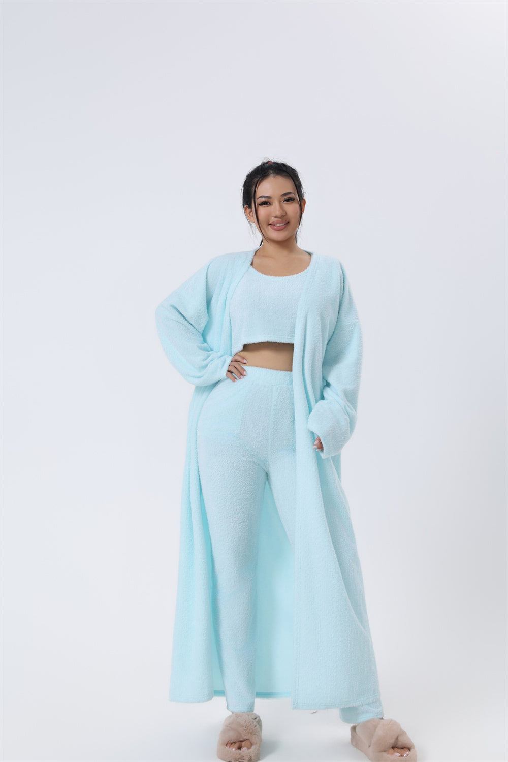 3-Piece Cozy Lounge Pajama Set