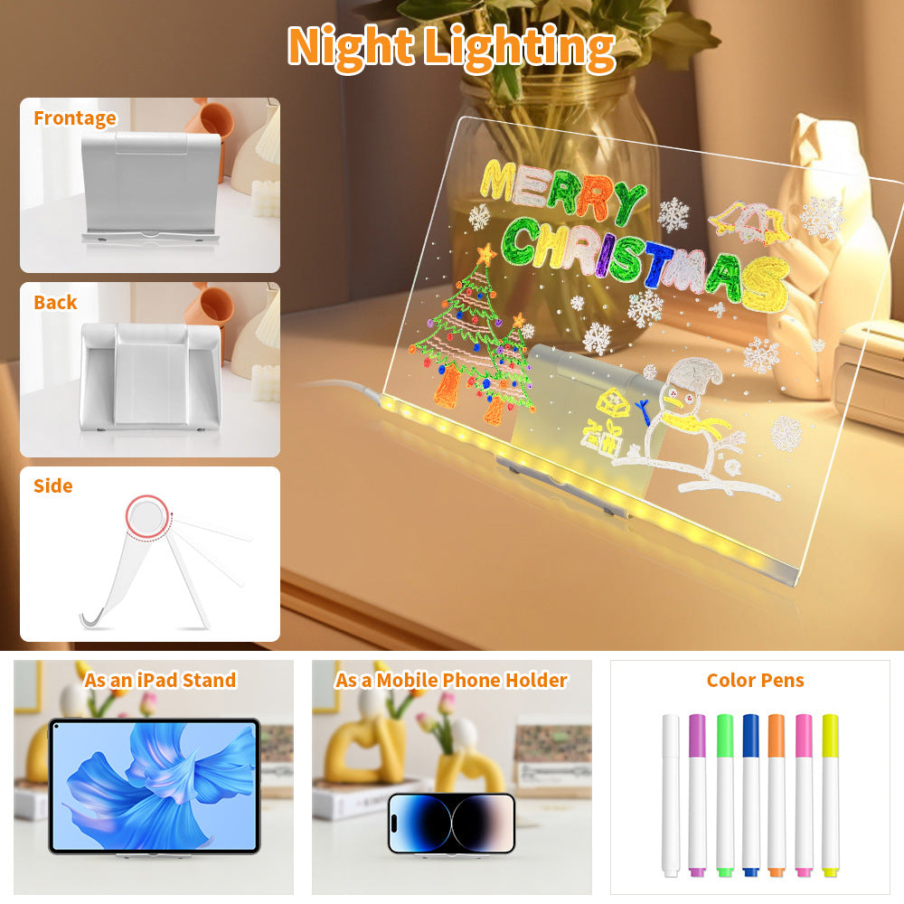 LED Drawing Board – Creative Light-Up Art Pad