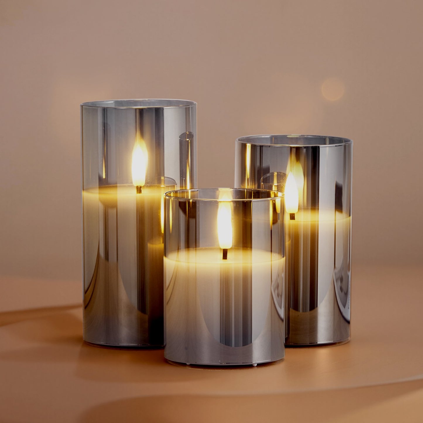 Flameless LED Candles 3-Pack – Safe Flickering Glow