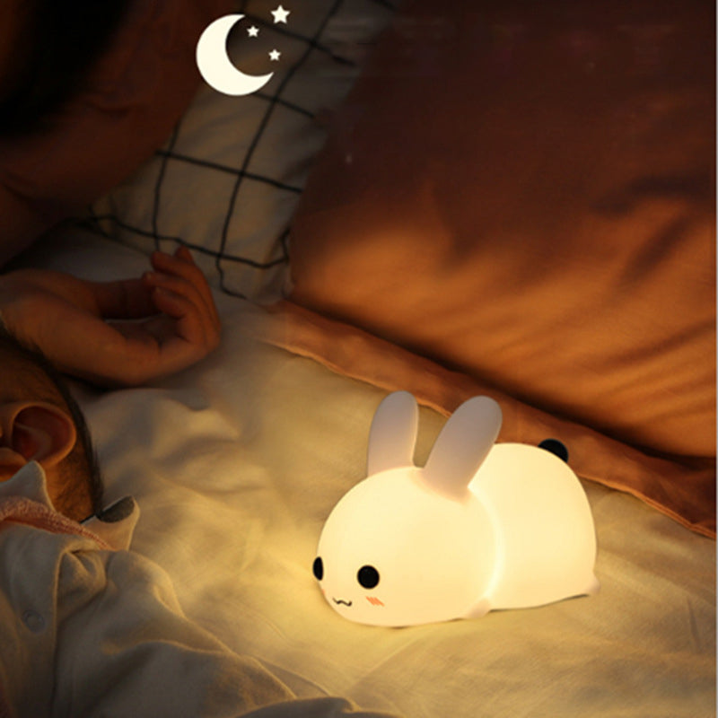 Cute Bunny Silicone Night Light